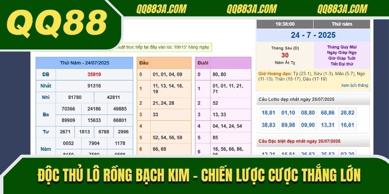 Độc thủ lô rồng bạch kim